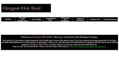 Desktop Screenshot of oregonhotrod.com